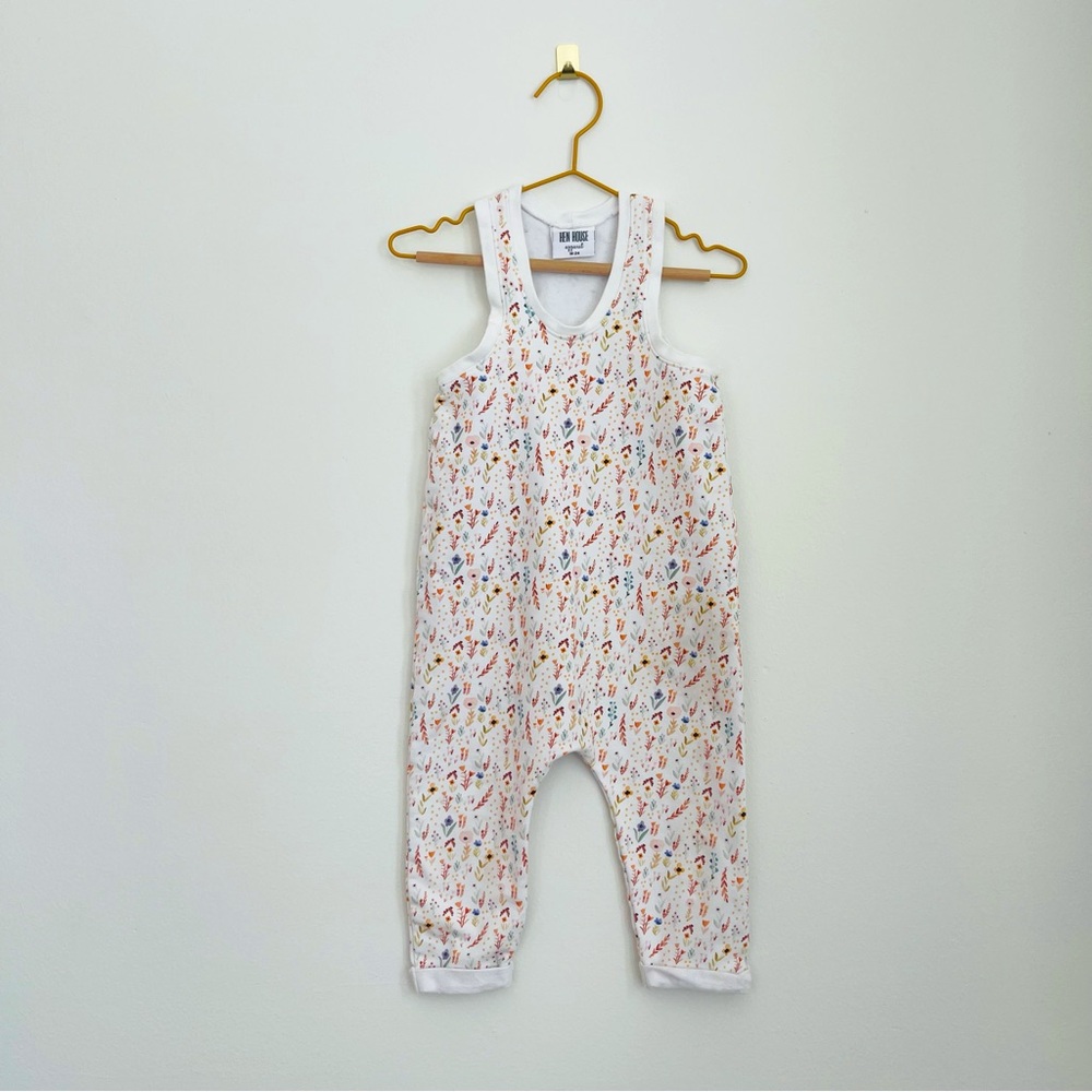 Neutral Floral Jumpsuit